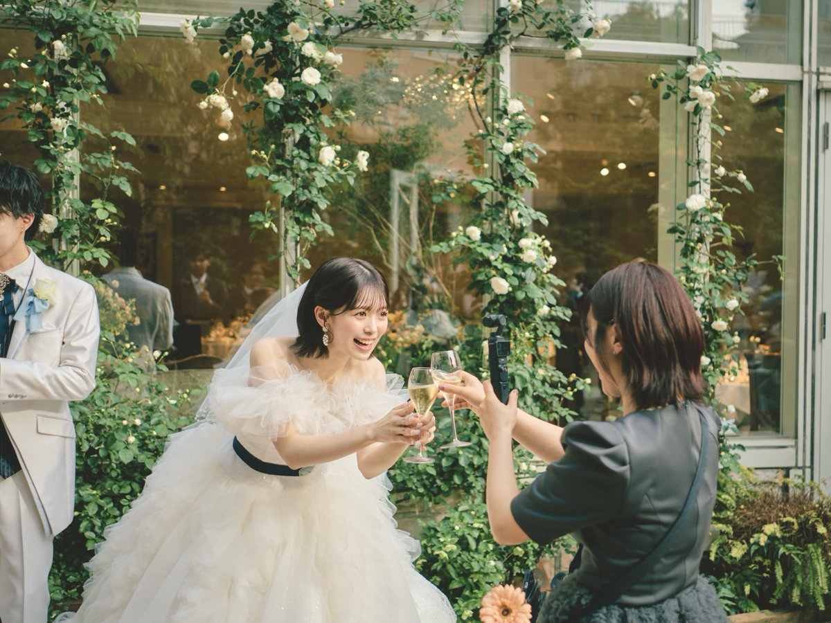 kakinuma_natsu's tweet image. 👰🏻‍♀️💍🫧🌿

#wedding
