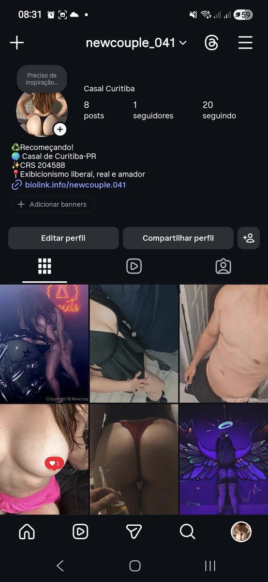 Cwbcasal23's tweet photo. Conta nova no Instagram!! segue lá ❤️ 
 https://t.co/lIJzxJbooC https://t.co/SsyZg4gXoK