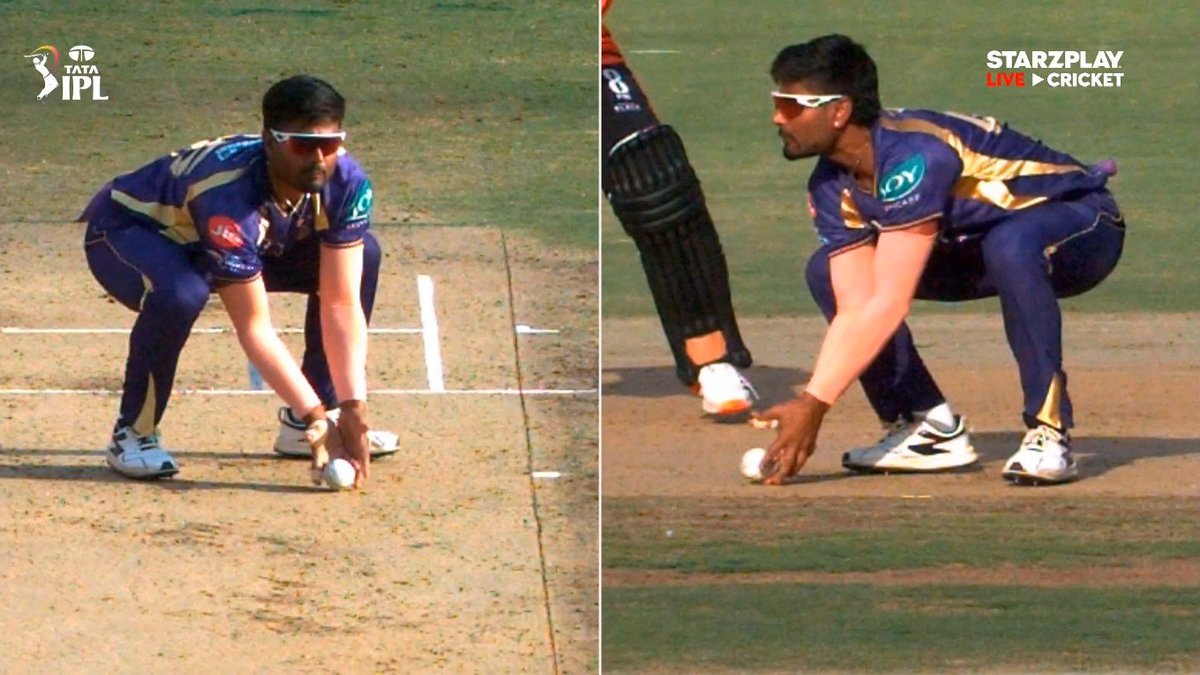 lightningspeedk's tweet image. Jason Holder has made it through the week 🤣
Pat Cummins c and b Anukul Roy.

#SRHvKKR #IPL #Hyderabad #PatCummins