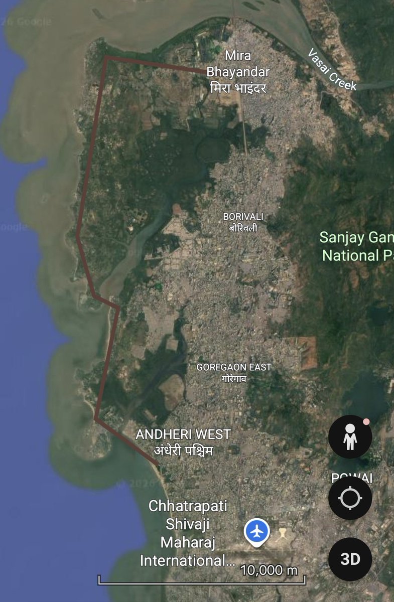 Shamssyd's tweet image. What about a Versova - Madh - Uttan - bhyandar line.
#Mumbaimetro