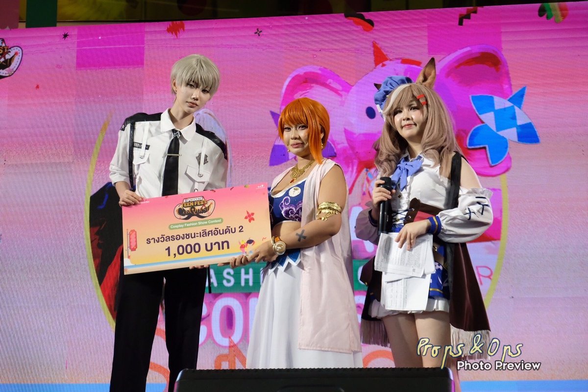 PropsOps's tweet photo. ✨🏆 ขอแสดงความยินดีกับผู้ประกวด Cosplay Fashion Show ในงาน ESPLANADE TEEN FEST x CosQuest
ขอปรบมือชื่นชมให้กับทุกทีมที่มาประกวดครับ
#cosplay #คอสเพลย์ #CosQuest #EsplanadeTeenFestxCosQuest https://t.co/a0EzYCBlOG