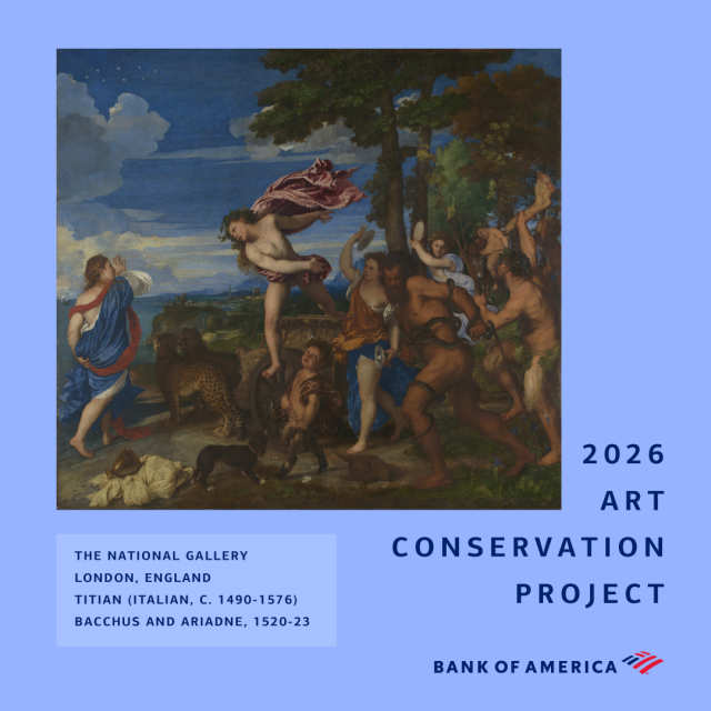 LinskiMatt's tweet photo. By preserving some of our most historic pieces of art, we can prevent history from being lost to time. Proud to see @BankofAmerica’s #ArtConservationProject fund 18 projects this year, supporting museums and institutions around the world. Learn more: https://t.co/4x3lDsFsYT https://t.co/gVcz63PWDm