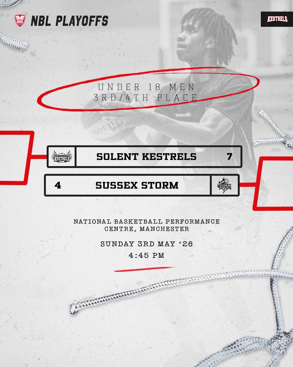 SolentKestrels's tweet photo. Both our U14 Girls &amp; U18 Men battle for 3rd place today!

#KestrelsFamily #GameDay #FinalFour https://t.co/LXc8IeJAtD