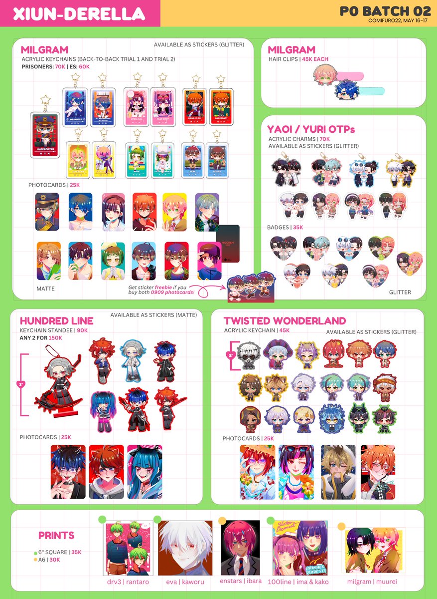 🌸 xiun-derella 🩷| CF22 TABLE I-11A tweet media