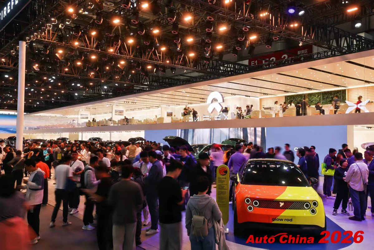 leixing77's tweet photo. The final tally for this year's #BeijingAutoShow or #AutoChina2026 is out:

Exhibition area: 380,000 sqm (4 million+ sq ft)
Vehicles exhibited: 1,451
Debuts: 181
Concepts: 71
Exhibition halls used: 17
Visitors: 1.28 million (65,000 from overseas)
Press conferences: 219
Members of the press: 32,000 (including 4,125 from overseas)
Industry conferences: 50+

Memories: endless

What an incredible, inspiring and global headline grabbing show.

See you in 2028!

(or in 2027 as rumors are swirling that this might become an annual event so we could see both Beijing and Shanghai Auto Shows happening next year possibly within a month of each other!)