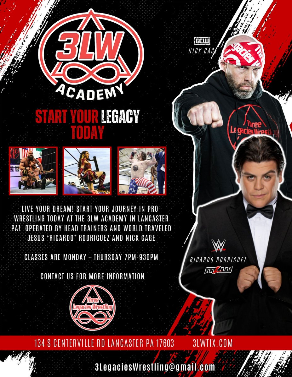 3 Legacies Wrestling tweet media