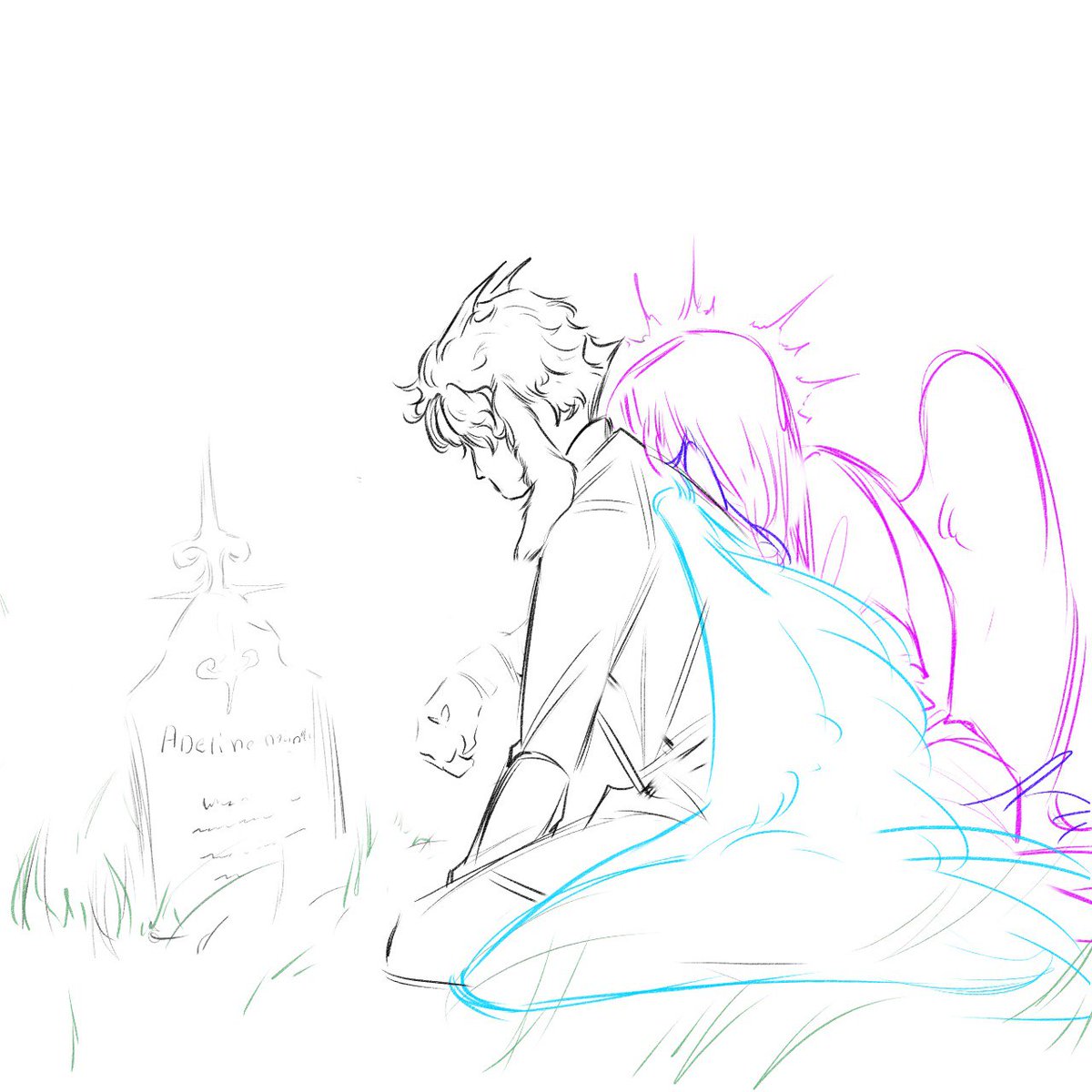 hamymur10114's tweet image. and more sketches 
𐔌՞. .՞𐦯 #oc #originalcharacter #artist #originalcharacters #sketch