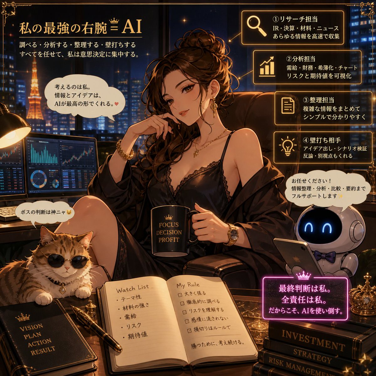 ChatGPT と私の関係性 AIは“答え”を出す道具じゃない。 調べ、削り