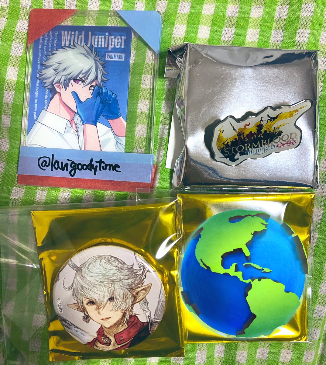 lavigoodytime's tweet photo. 【交換】
光の戦士の軌跡展 ヒカセン　ff14

譲
ピンバッジ: 紅蓮
缶バッジ:  アリゼー

求
ピンバッジ:  蒼天
缶バッジ:  光の戦士(ひろし)

新宿、渋谷、池袋手渡し可能
郵送可能(お取引経験のある方のみ)
検索よりお気軽にお声がけください🙌 https://t.co/zBFIEQpTLt