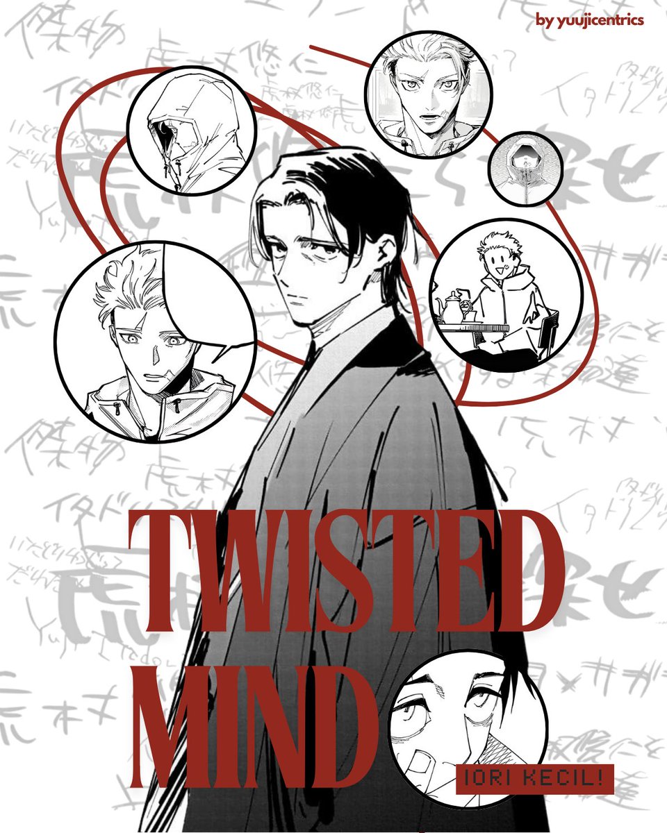 yuujicentrics's tweet photo. Twisted Mind ———————— 𖦹
an Okkotsu Iori x Itadori Yuuji (Modulo) au!

; Iori tau hampir semua hal tentang Yuuji, kecuali satu, gambling addiction milik Yuuji—yang ia ketahui sendiri secara kebetulan.

#okkoita #ioriita https://t.co/qVPN00r4PW