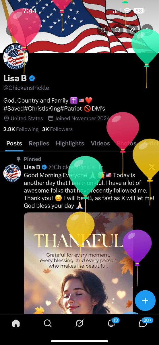 Lisa B tweet media