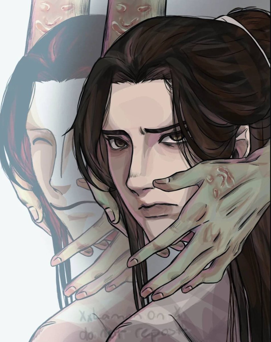 XxLamon's tweet photo. Same concept, 2 years difference 

#xielian #tgcf https://t.co/v0nvdBSOZy