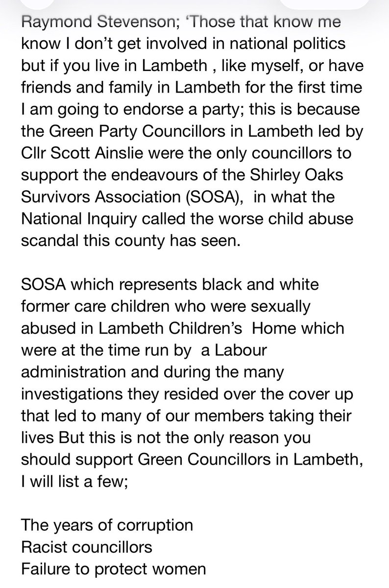 Cllr Scott Ainslie 💚 tweet media