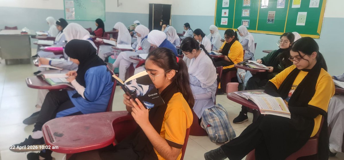 PakistanInteen1's tweet image. Through these meaningful activities, we celebrated the spirit of World Book Day, fostering a love for reading and encouraging students to explore the wonderful world of books.

#WorldBookDay #ReadingDay #LoveForReading #PISQ #StudentEngagement