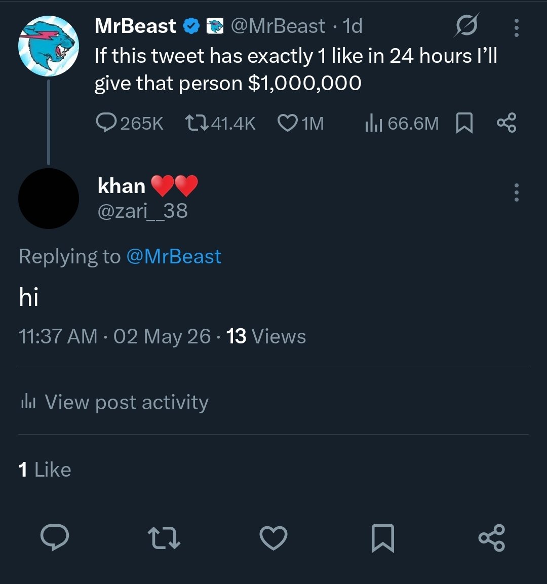 zari__38's tweet photo. give me money @MrBeast https://t.co/TPKTBbLIVE