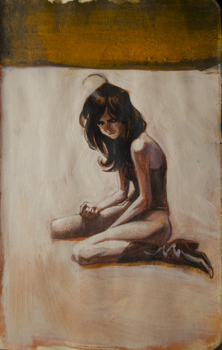 comickelsey's tweet image. One part of this was finished in #procreate #gouache #sketchbook #art