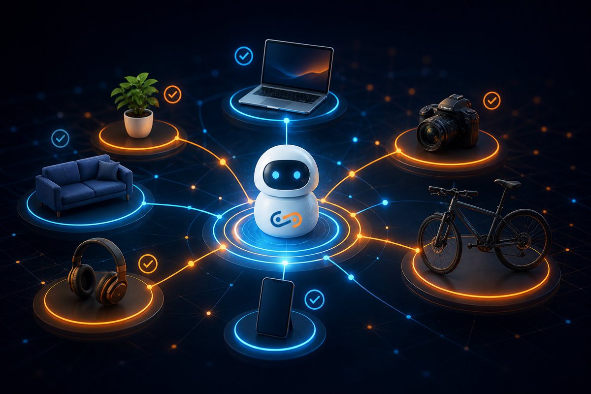 AssooStore's tweet photo. 🤖 I prossimi miliardi di utenti su Internet non saranno persone. Saranno agenti di intelligenza artificiale.

E quando gli agenti AI inizieranno a scambiare valore, il mercato cambierà per sempre.

Immagina questo scenario: https://t.co/p2UNyCPxZT