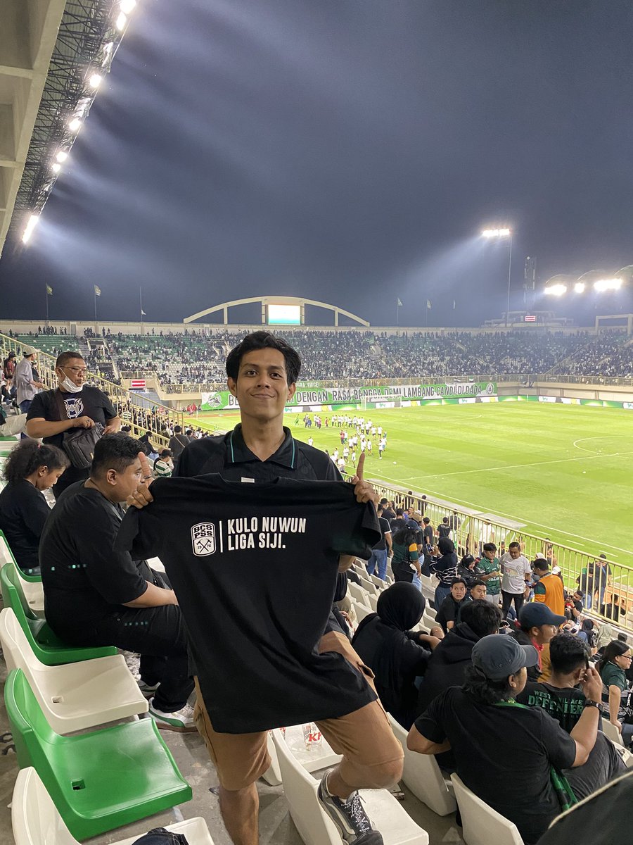 aminsuy's tweet photo. Degradasi tak kancani, Liga Dua ratau absen mbebarengi, balek Super Liga yo tetep tak mburini. Matursuwun kebanggaanku @PSSleman , FOREVER PSS #PSSday https://t.co/ek3iJw3fXh