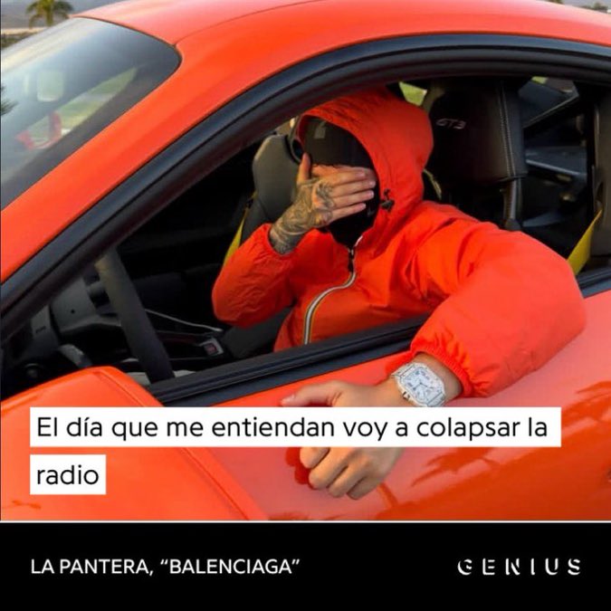 Cuanta razón tenia La Pantera cuando dijo esto