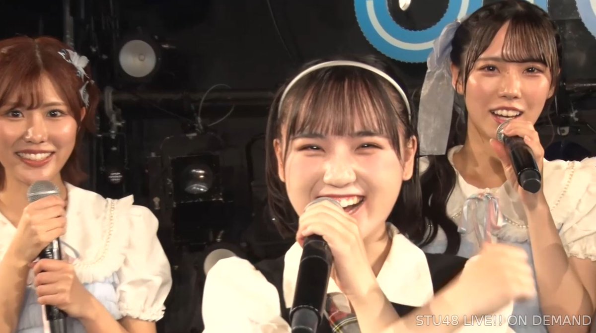 tyorappe_48462's tweet photo. さらぴ「じゃあ清水さん今日の締めをお願いします」
しみさら「最高かよ！」
池ちゃん「キマったね」
しみさら「キマりすぎでしょ」
 #STUDIO #CharmingTrip #STU48 https://t.co/BOTWEdknw2