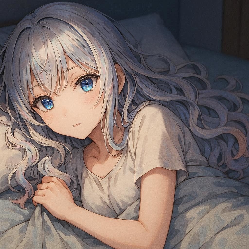 kerokero1023's tweet image. 睡魔が襲ってきたので寝ますケロ🐸😴
膝もだいぶ良くなってきました。まだ痛みはありますが…。😅
今日もお疲れ様でした。おやすみなさい⭐🌙
#GPT4 #AIイラスト