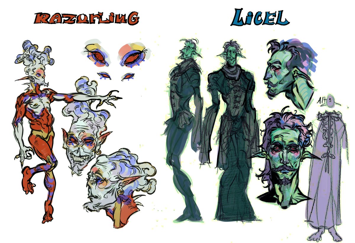 deadndapollo's tweet photo. RAZORLING &amp; LICEL #oc https://t.co/Joat7bgB1J