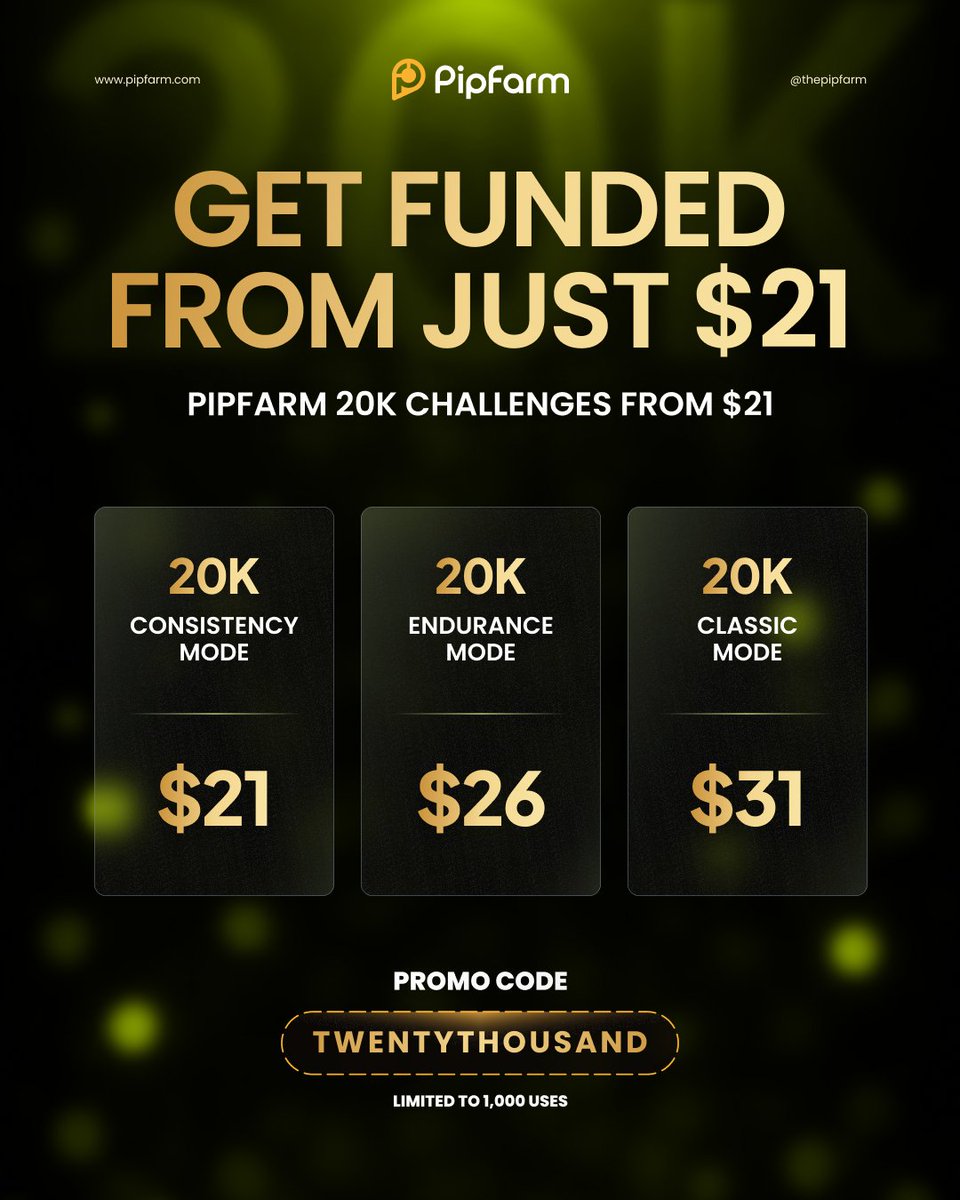 PipFarm | Funded Trader Firm tweet media