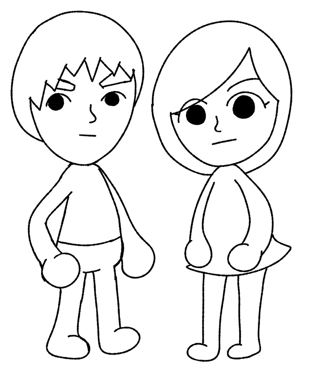 Post by みかん on X: 初期顔Miiズ