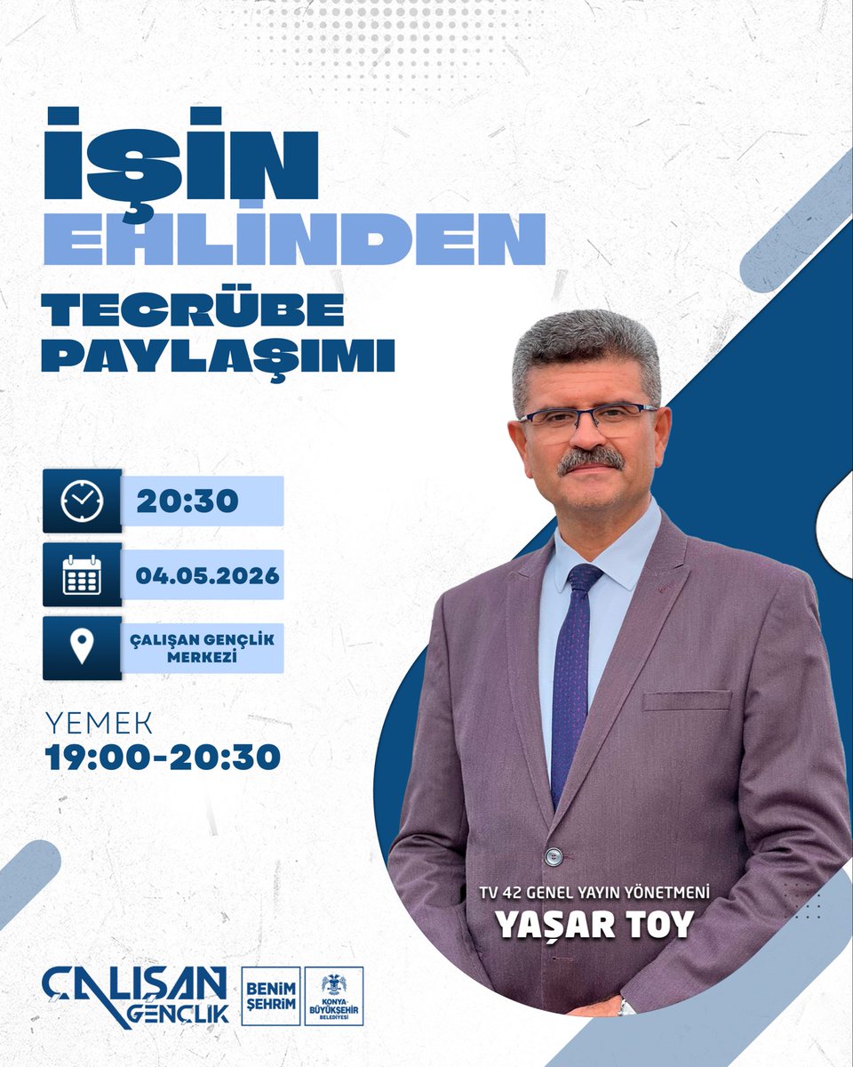 Konya Çalışan Gençlik tweet media