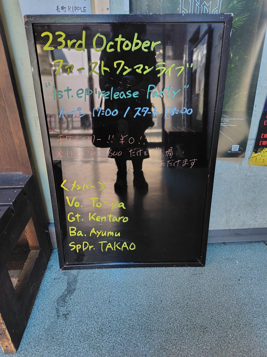 今日はここー