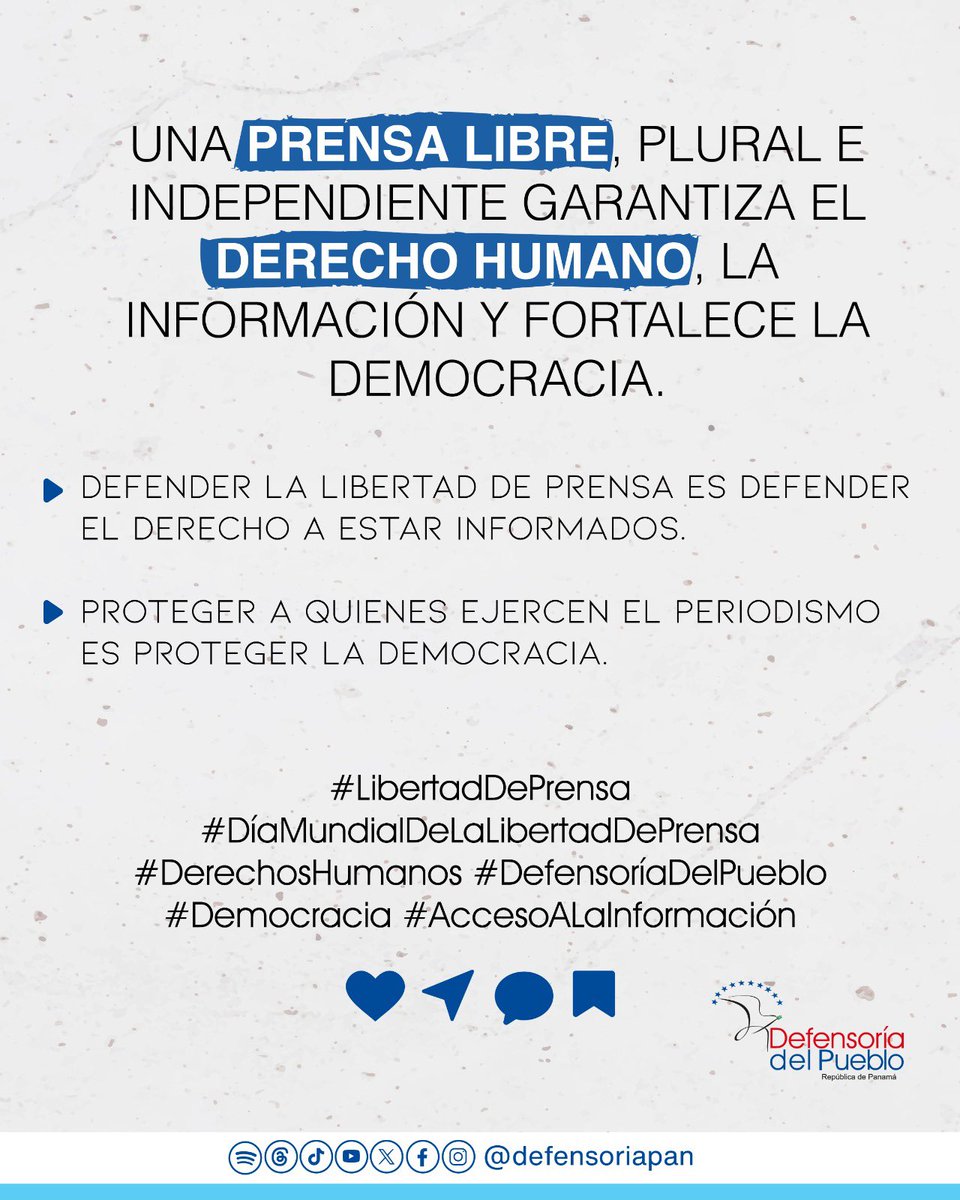Defensoría del Pueblo de Panamá🕊 tweet media
