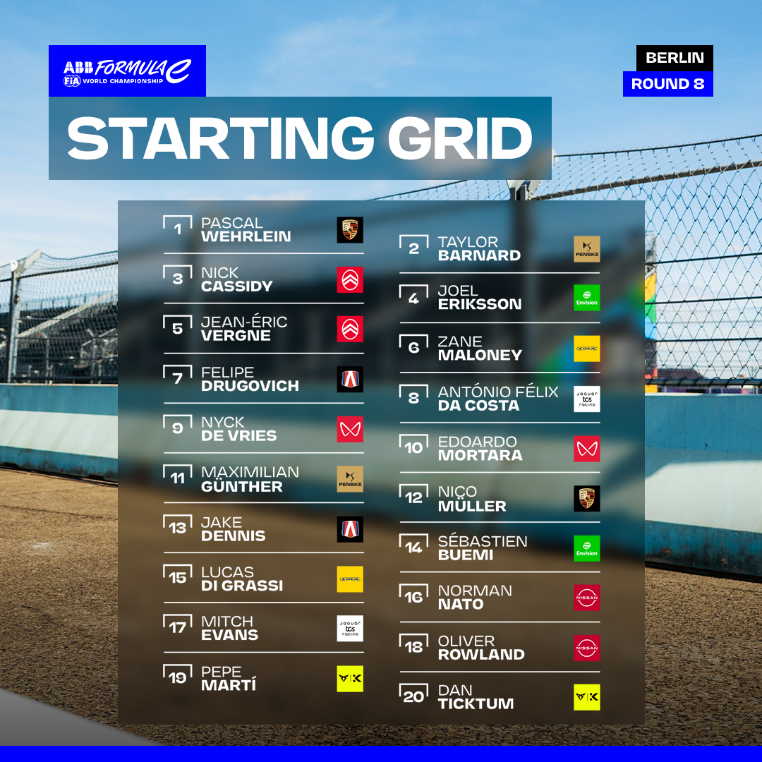 Formula E tweet media