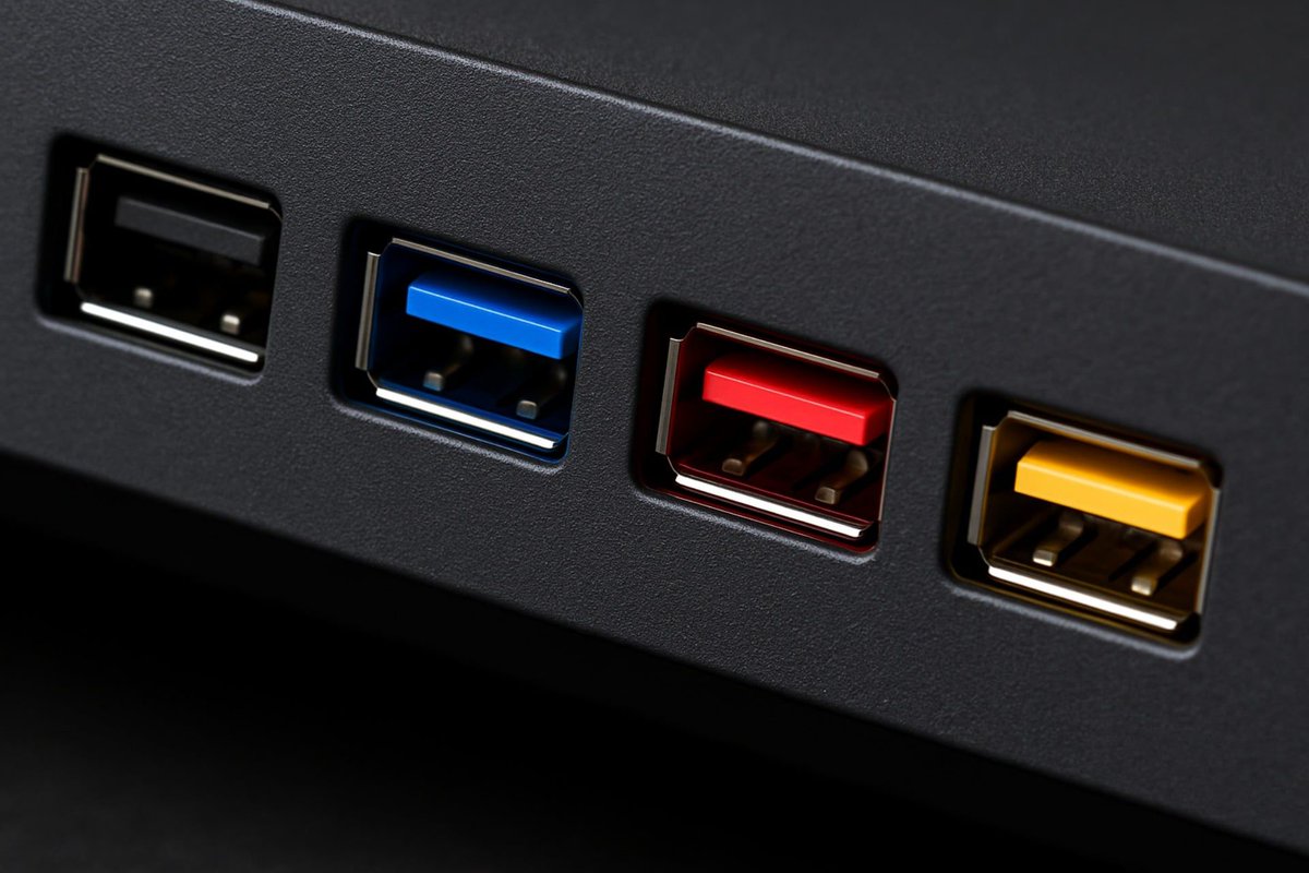 eternos974's tweet image. Découvrez le secret des couleurs USB 🤯 - eternos974.live/index.php/2026… #Technologie #USB #Vitesse #Innovation