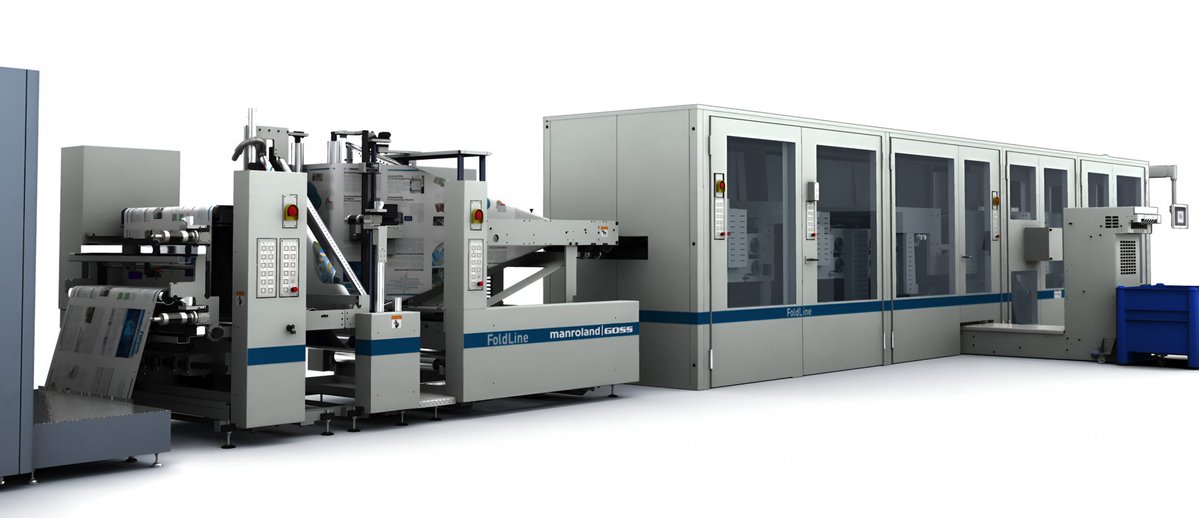 manrolandGossUK's tweet image. #Print News: #manroland Goss Web Systems has sealed an agreement with HP, which has become a reseller for its high-speed FormerLine and FoldLine digital finishing systems. See more here: bit.ly/48AgS9H here bit.ly/4ejLobA and here: bit.ly/4n6eoWQ