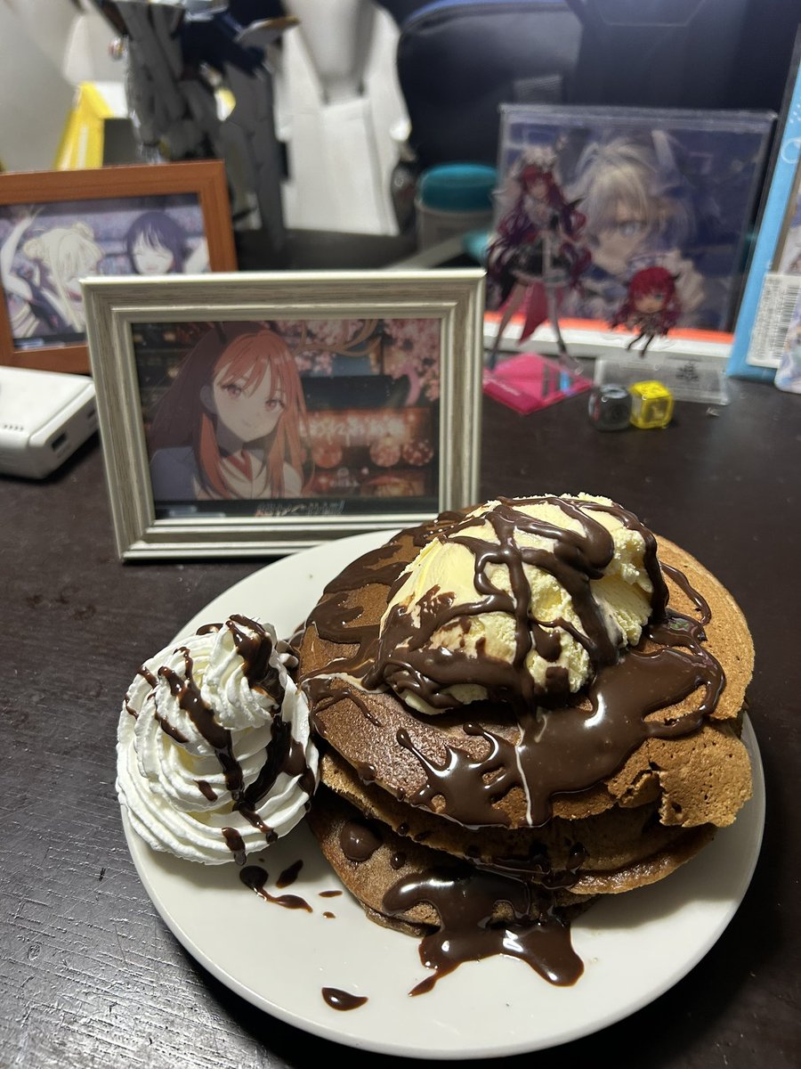 立川の超パンケーキは大人気みたいなので自分で作る