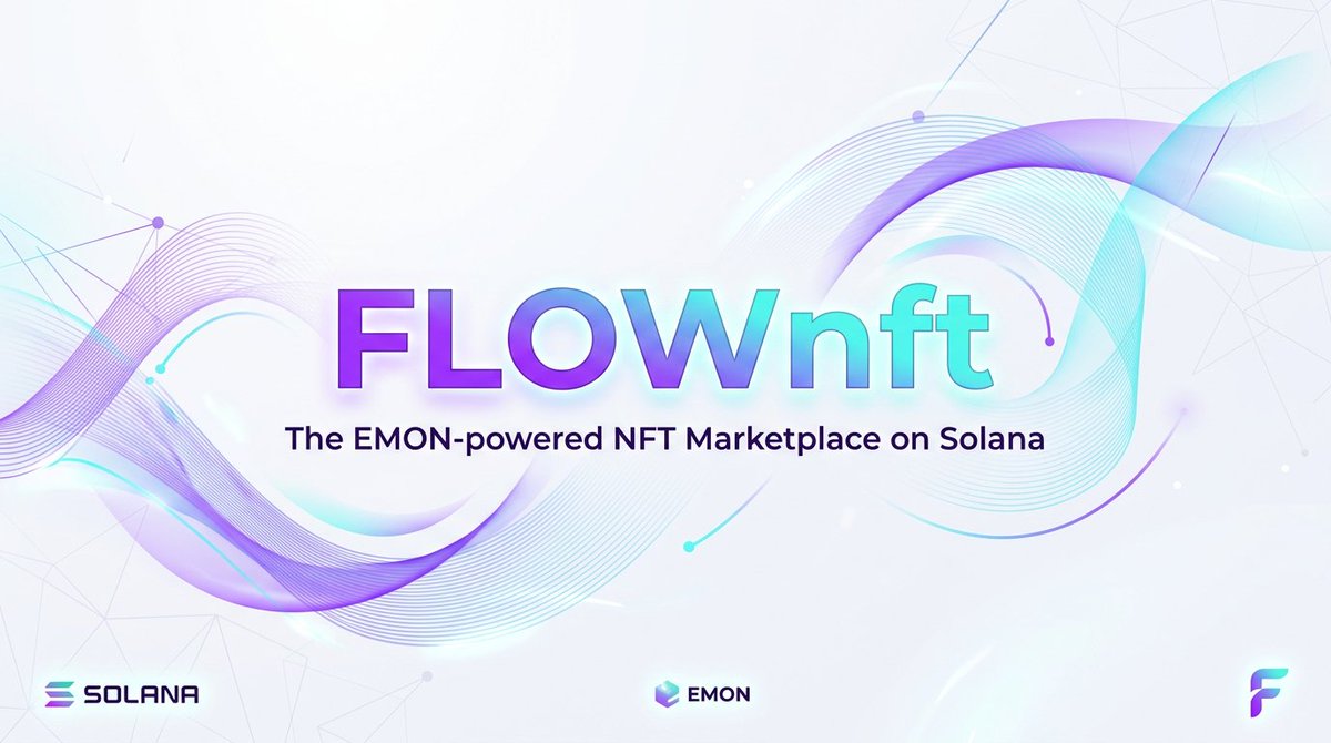 EmonToken1's tweet image. Noticed how NFT prices can be unpredictable.

The FLOW NFT platform has a mechanic where the first mint is free, and every sale raises the price, with the seller keeping the full price and the buyer paying a burn fee on top.

FLOWnft.org/how-it-works

#Solana #Crypto #NFT