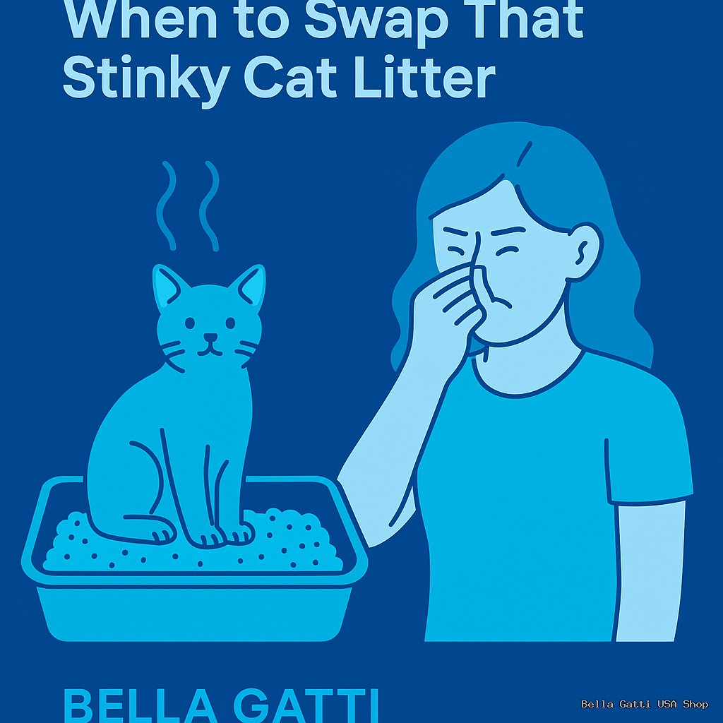 BellaGattiUS's tweet image. Ever wonder if your cat's litter box has a secret life? 🐱 Keep it fresh to prevent 'nose blindness' and keep your feline happy!

Learn more: bellagatti.us.com/07dy

#CatLovers #CatLife #USAMade #BellaGatti #PurrfectFit #CatsofX #Fashion
