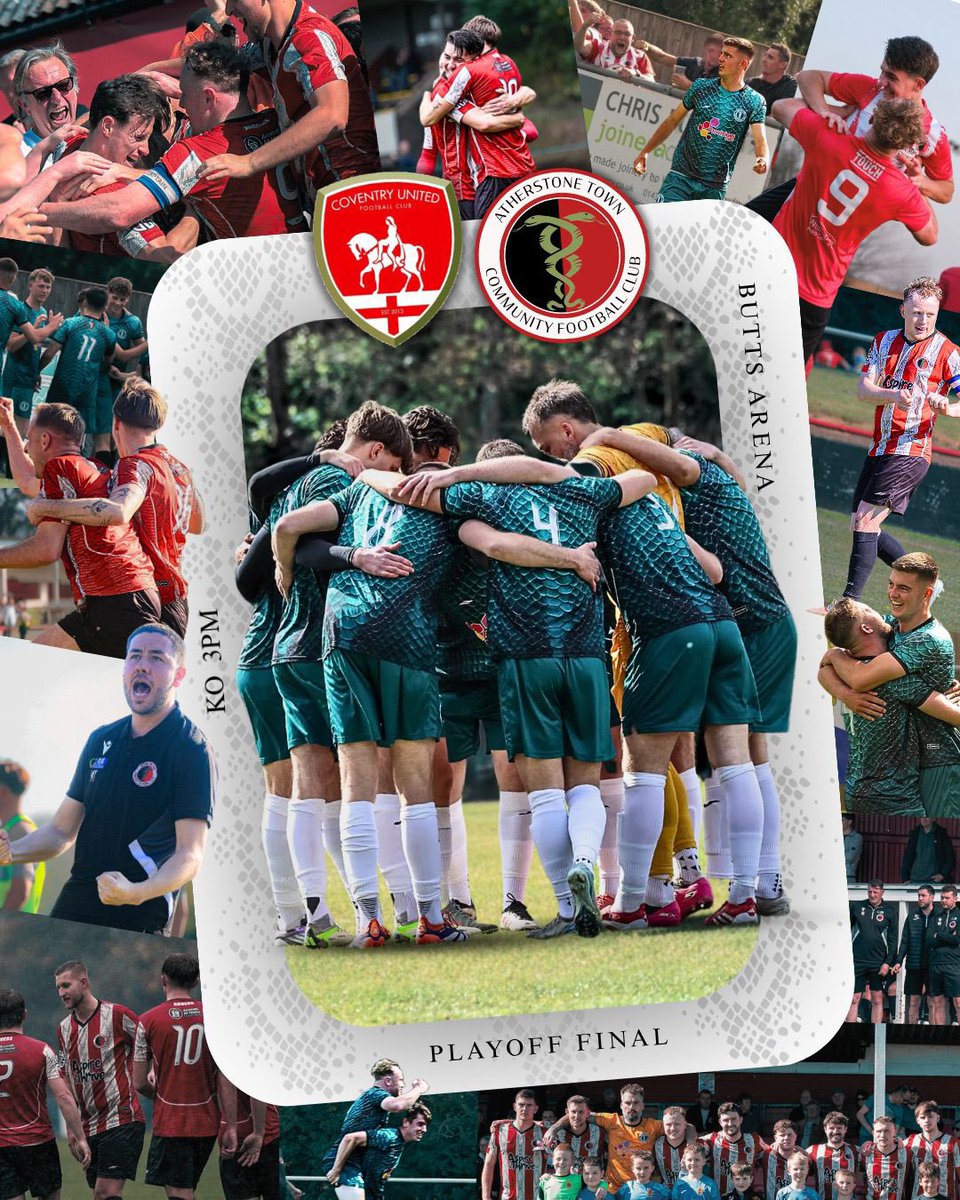 One day to go. One game to define the season.

On Monday, we face <a href="/CovUnited/">Coventry United FC</a> with Step 4 on the line. Winner goes up. Loser starts again.

Since July, it’s all been building to this.

Biggest game of the season. No question.

Kick-off 3:00pm — 

Adders fans, we need you.

❤️🤍🐍
