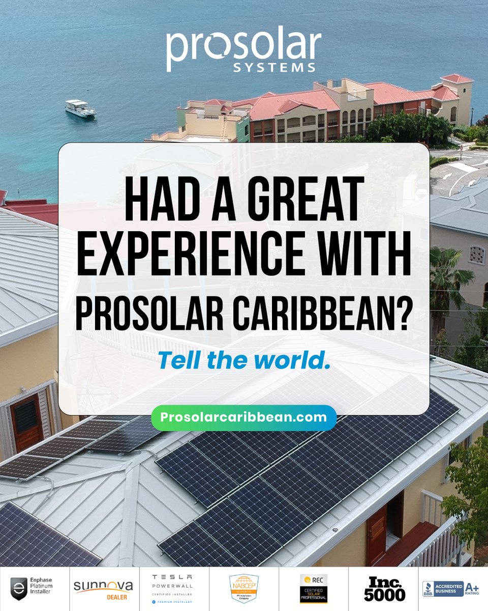 ProSolar Caribbean tweet media