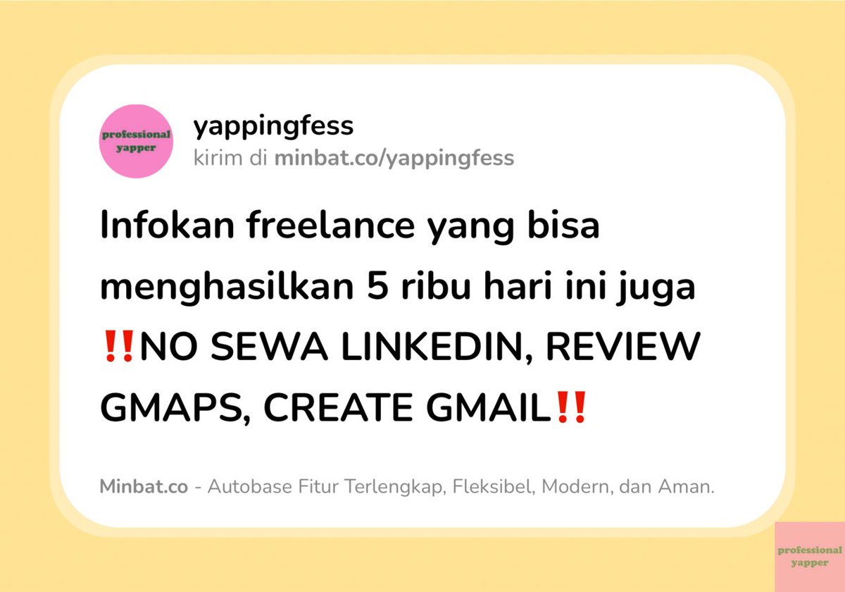 YAPPINGFESS tweet media