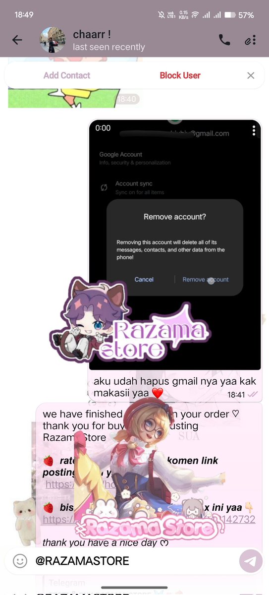 razama store - sc tumbal, batu evol & koin 1M tweet media