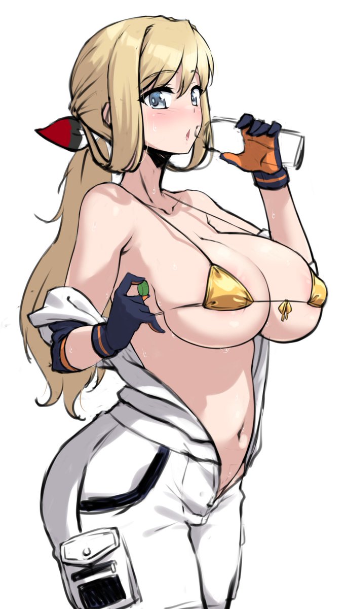 GWもギアの整備に余念がないリタさん😌 