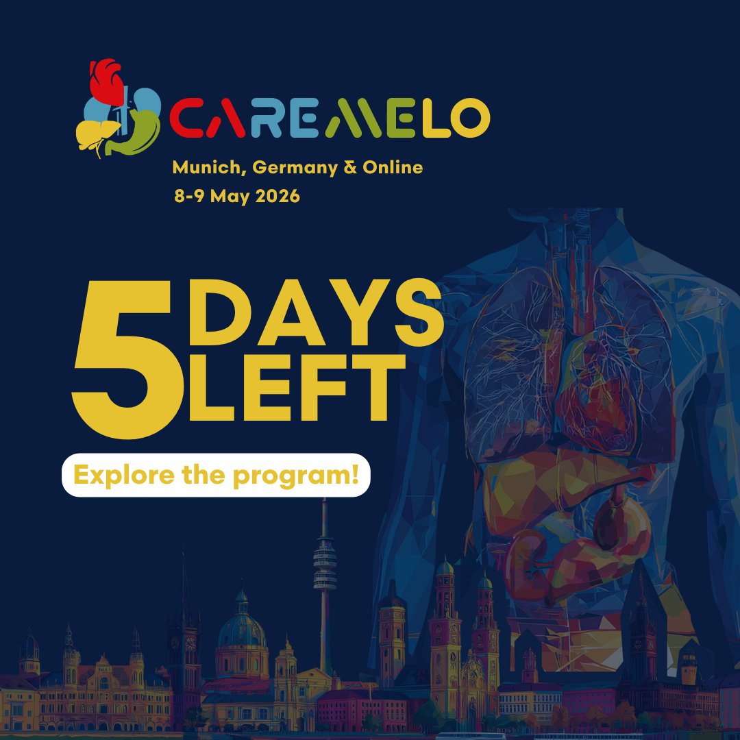 CaReMeLO_conf's tweet photo. 5 days to go - it’s time to map out your #CaReMeLO2026 journey!

Dive into the scientific program and start planning the sessions that will shape your practice. 📋
👉 https://t.co/t4yNMEsOAb
#diabetes #cardiovasculardisease #renaldisease #primarycarephysicians https://t.co/IphhYgE4Xj