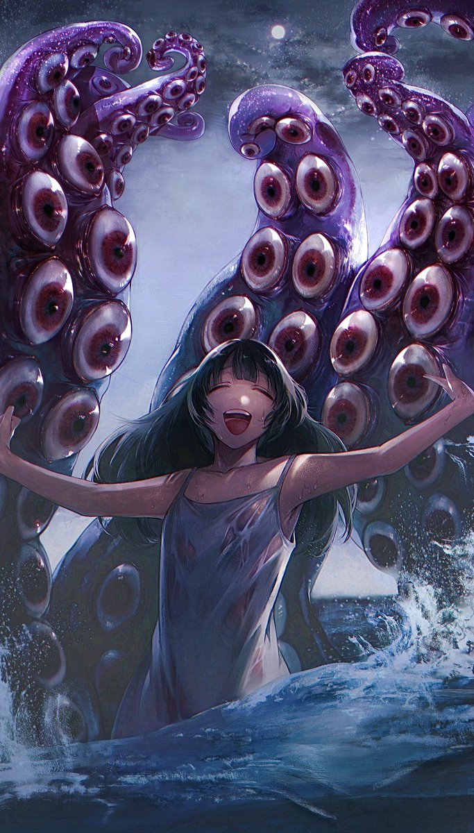 🐙 #イラスト #オリジナル