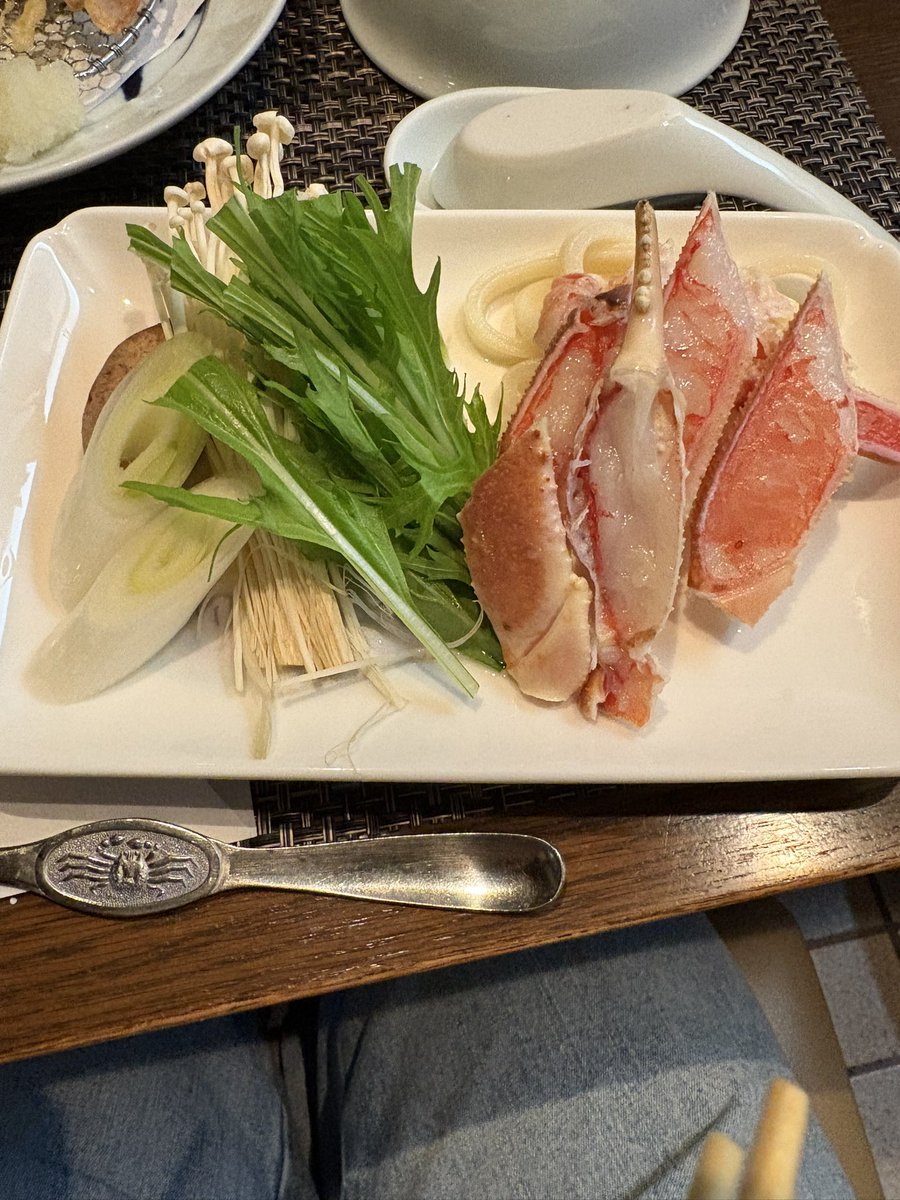 カニを食べた！（天ぷら撮り忘れた）
美味しいカニ初めて食べれて満足