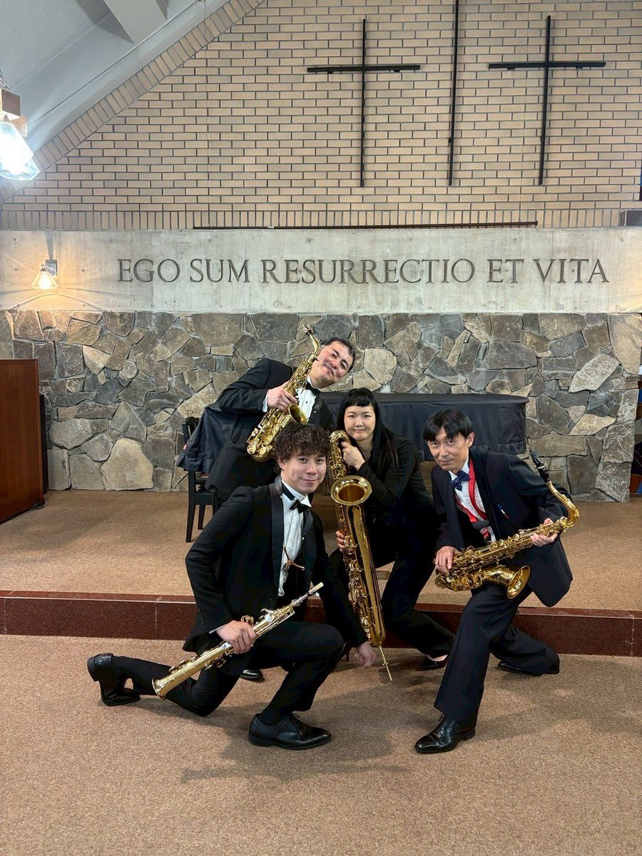pre_stige_'s tweet photo. 4月29日、九州キリスト教会館にてバトンパスコンサートが終演。

多くの皆様に興味を持っていただきありがとうございます。
機会を下さったサウンドテラス様、関わってくださった皆様、ありがとうございます。

九州各県で活躍する後輩たちを福岡の皆様に紹介できて良かったです。 https://t.co/UvsyEgxqSd