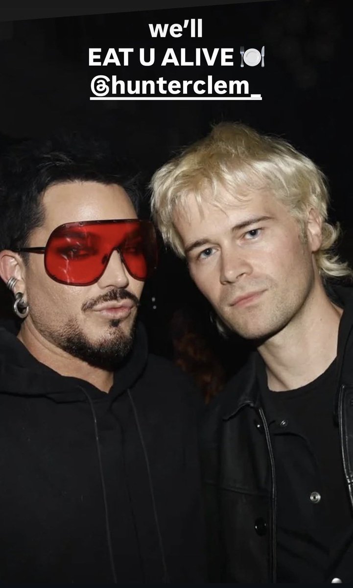 Adam’s IG story