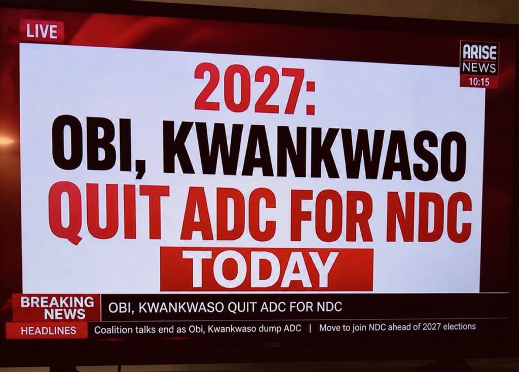 teecruie's tweet image. 🚨 Peter Obi and Kwankwaso have LEFT the ADC!
#2027Elections