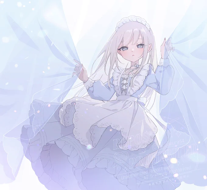 #ゴールデンウィークSNS展覧会2026 #GWの創作クラスタフォロー祭 メイドさんが好きです