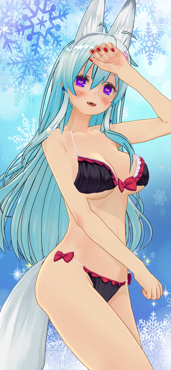 #カスタムキャスト
吹雪さん✨⊂(  ･ω･ )⊃！